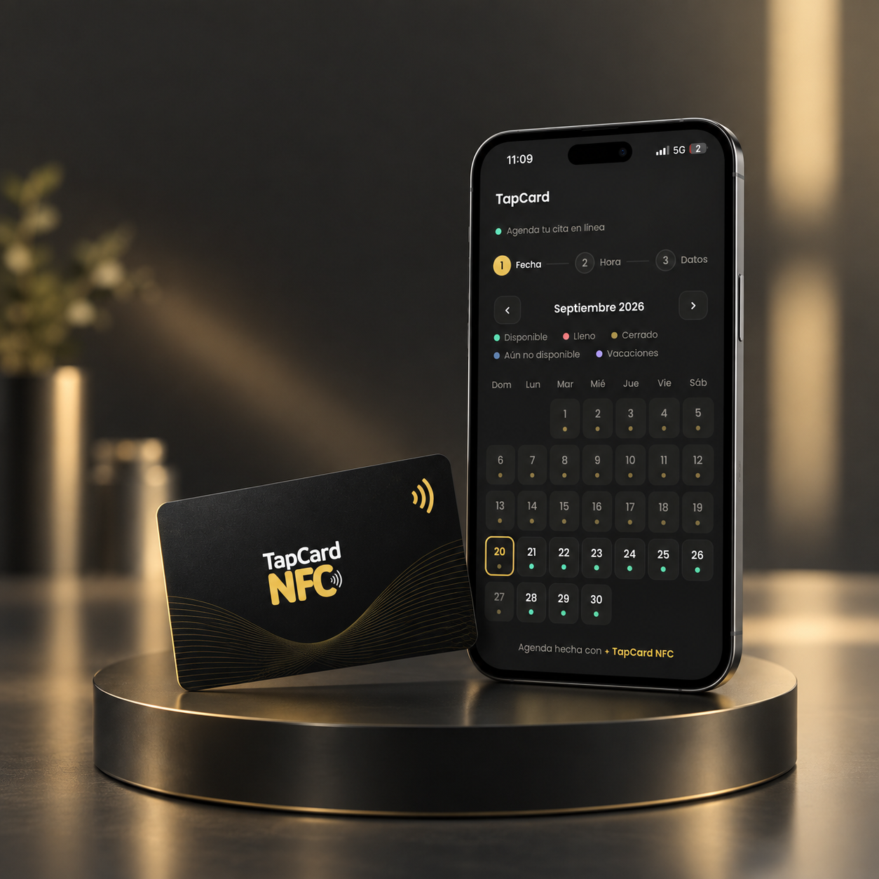 Agenda Digital TapCard