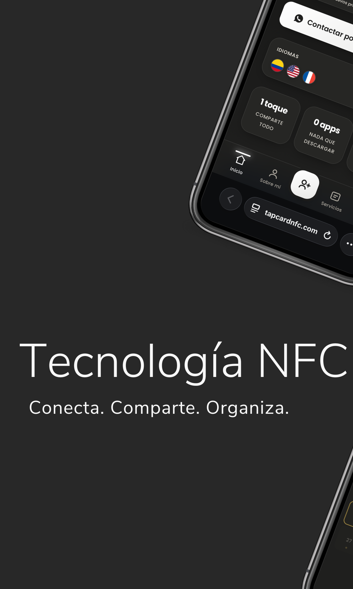 Experiencia digital TapCard NFC